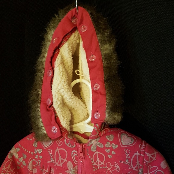 Me Jane Baby | faux fur lined coat - Picture 4 of 6